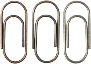 Advantus Metal Mini Paper Clips by Tim Holtz Idea-Ology, 48 per Pack, 5/8 Inch,