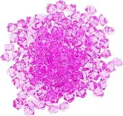Levemolo Faux Ice Cubes Set of 500 Acrylic Gems for Decorations Photography Props