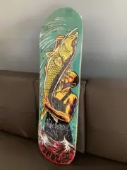 StrangeLove Skateboards Mike Frazier 8.25” Cliver Art Skateboard Deck - Signed