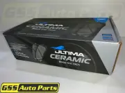 Ultima Rear Ceramic Brake Pads DB1853C DB1853 suits Voyager Rg 5/01-08, Jeep Ch