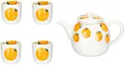 Water Carafe Ceramic teapot Teacup Combination Household Tea Set Cool Kettle Gift Creative Flower teapot Beverage Serveware