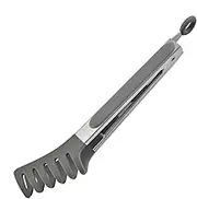 Pasta Tips | Silicone Orifice Tip and Hole Spaghetti Tiptes, Grooved Tweezers with Silicone Tip and Hole Hole | Easy to Use Spaghetti Clamp 10 Inch for Spaghetti