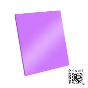 Pixel Peeper 100mm Purple Filter. Lee & Cokin Compatible. 4 inch 100mm x 143mm