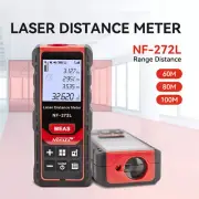 Laser Distance Meter 60M 80M 100M Red Laser Level Range Finder Tape Rangefinder