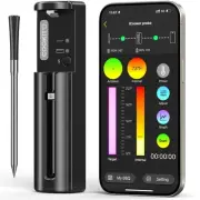 800FT Smart Wireless Meat Thermometer with 5.5mm Ultra-Thin Probe, Bluetooth ...