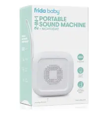 Frida Baby 2-in-1 Portable Sound Machine + Nightlight | White Noise Machine