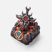 SteelSeries World of Warcraft Collectible - Handmade Resin Keycap - in-Game Item - Cherry MX Switches - Numbered - Sword of Sargeras