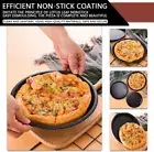 Non-Stick Baking Pie Tray Cooking Plate Dish 12" Pizza Pan Round Oven Trays