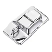 Toggle Latch Hasp (62mm/2.44") 1Pcs Iron Plating Box Toggle Clamps with Keyhole