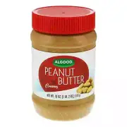 10 PK Peanut Butter Creamy Algood 16 oz Exp Oc 15 2025