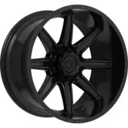18x9 Gear Off Road 765B Gloss Black w/Lip Logo Wheel 5x5/5x5.5 (10mm) (for: Volkswagen)