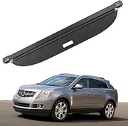 Retractable Cargo Cover Fits for Cadillac SRX 2010-2016 Trunk Cargo Cover Luggage Security Shade Cover Shielding Shade Anti-Peeping Luggage Privacy Screen Canvas