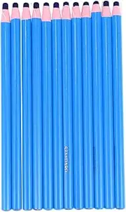 KICHOUSE Multi-purpose Erasable Pen 12 Peel-off Crayons China Marker for Pottery Wood Fabric