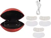 Mini Eye Beauty Device Anti Aging Red Plastic Dark Circle Wrinkle Removal Heating Therapy