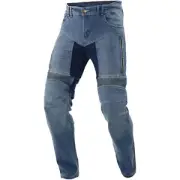 Men's Motorcycle Jeans Pants W34 L34 - Trilobite Parado Monolayer - Blue