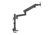 Infinity Single Screen Pole-Mounted Heavy-Duty Mechanical Spring Monitor Arm support 17in-40in up to 12kg - Black (INF752-C012P)