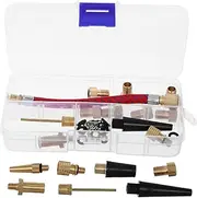 GRIRIW Bike Valve Adapter Presta Valve Air Pump Attachments Needle Ball Needle