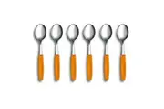 VICTORINOX ORANGE TEASPOON- SET 6