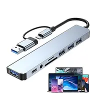 port laptop hub usb docking solution usb c docking solution for computer usb hub usb c hub adapter port docking hub laptop docking hub usb c adapter hub double port usb dock laptop multifunction
