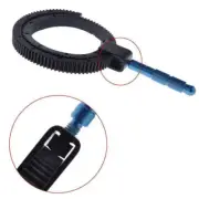 For SLR DSLR Camera Accessories Adjustable Rubber Follow Focus Gear Ring Belt CR