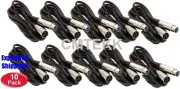10 Lot 10Ft XLR Male Female 3Pin Microphone Audio MIC Shielded Cable Cord Pack