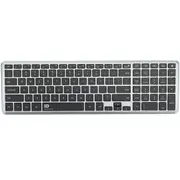 TODO Bluetooth Wireless Keyboard Mac Windows Android 2.4G USB DUAL BT 3.0 5.0 - Black Silver