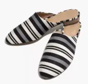 MADEWELL 7.5 The Cassidy Mule in Evelyn Stripe J0214