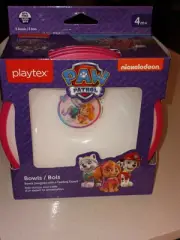 Playtex Nickelodeon Paw Patrol Bowls Set of 3. BPA free!