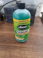 Slime Flat Tire Puncture Repair Sealant 12 Oz Bottle
