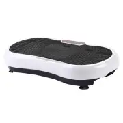 Everfit Vibration Machine Plate Platform Body Shaper Home Gym Fitness White rubb