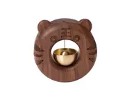Creative Tiger Ring Bell Hanging Wooden Door Doorbell Wind Chime