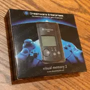 Dreamware VM2 (Black) a Next-Gen SEGA Dreamcast VMU Brand New & Boxed​