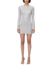 Herv Lger Disco Knit Mini Dress