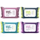 Flushable Butt Wipes Made with Vitamin E & Aloe - Soft & Gentle Wet Wipe Disp...