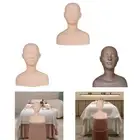 Training Mannequin Face Head Doll Flexible Model for Beauty Salon Training