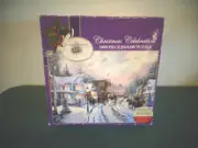2007 THOMAS KINKADE CHRISTMAS CELEBRATION 1000 PIECE JIGSAW PUZZLE CEACO #3328-2