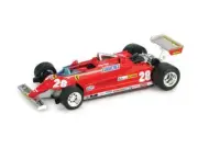 1:43 Brumm Ferrari 126Ck Turbo F1 Montecarlo Pironi 1981 R368 Diecast Model