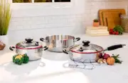 ROYAL PRESTIGE Cookware 5 Piezas Sistema de Cocina Novel NEW!!