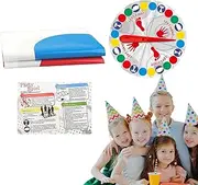 Body Twisting Game | Floor Game Twisting Activity Mat | Large Mat Interactive Toys, Body Twist Balance Games, Twist Poses Indoor & Outdoor Game