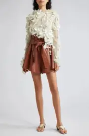 ZIMMERMANN Harmony Lasercut CROP Top size 1