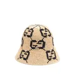 [Gucci] Gucci GG Bucket Hat S NEUTRALS/BLACK