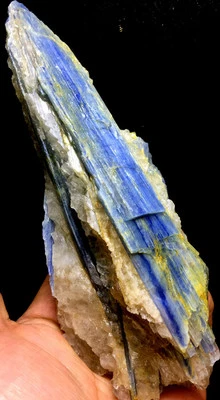 550g NATURAL ROUGH BLUE KYANITE CRYSTAL STONE MINERAL Specimen#12
