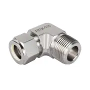 FITOK 3/8" Tube OD x 1" Male NPT 316 SS 90 Degree Elbow Compression Fitting