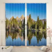 Reef Injury Light Sky 3D Curtain Blockout Photo Printing Curtains Drape Fabric
