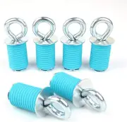 Yesland 6 Pack ATV Anchors, Blue Ride ATV Tie Down Anchors, ATV Lock and Ride Ac