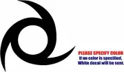 Final Fantasy Ninja Symbol Graphic Die Cut decal sticker Car Truck Boat 9"