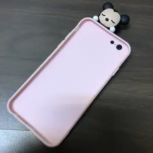 [二手]迪士尼 米奇 蘋果 IPHONE 6/6s 手機殼背蓋套保護套殼 共2入[B&H店小舖]