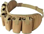 Beer Holder Belt, 6 Cans Beer Holder Belt Waist Bag, Multi-Functional Waist Pouch Waterproof with Phone Organizatgion Pocket for Yard, Backyard, Beach