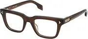 [Lozza] VL4353M 07AY Clear Brown Glossy 51/22/145 Men's Frame, 07ay Brown Transparent Glossy, 51/22/145