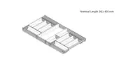 Blum Orga-Line Cutlery Divider for 900 mm - 999 mm Wide Cabinets